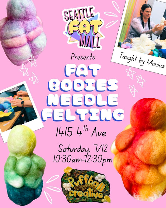 Puffball Creative Needle Felting Workshop