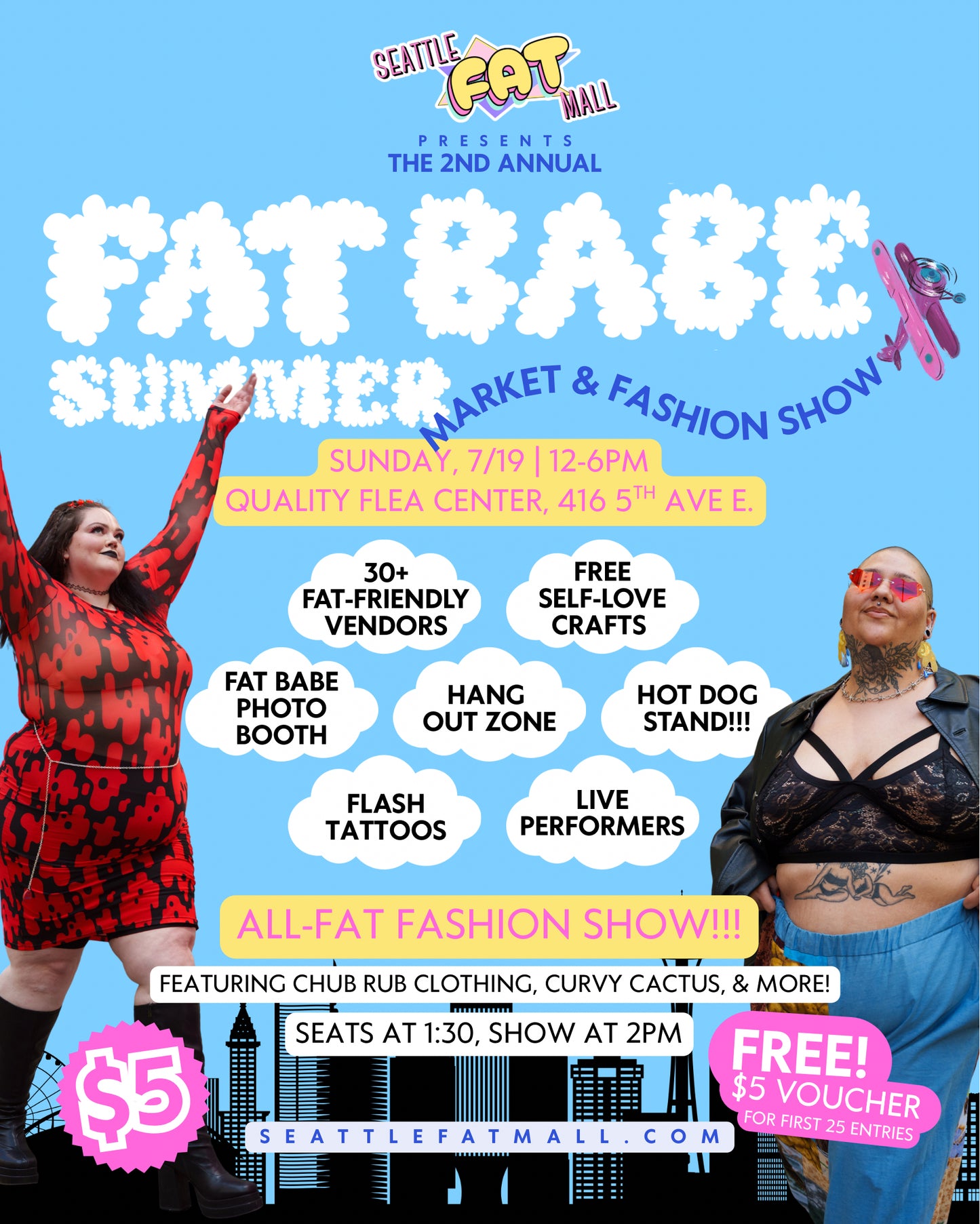 Fat Babe Summer Market + Fashion Show