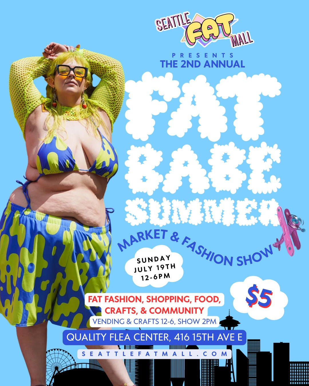 Fat Babe Summer Market + Fashion Show